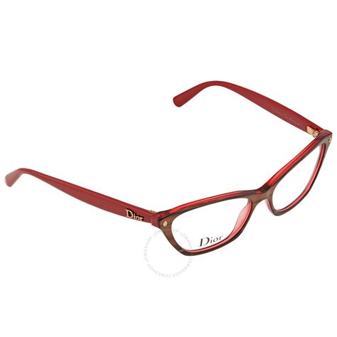 Dior Demo Rectangular Ladies Eyeglasses CD3225 XKL 53